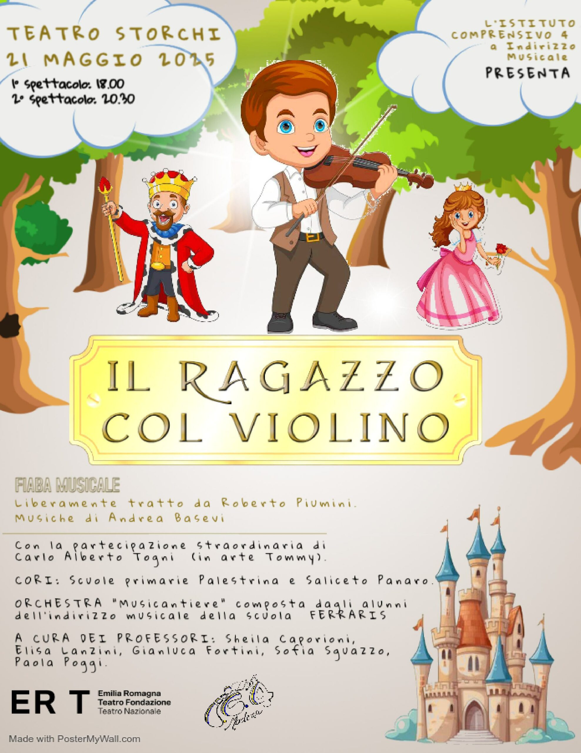 SCUOLA FERRARIS: VIDEO DELLO SPETTACOLO “IL RAGAZZO COL VIOLINO”.